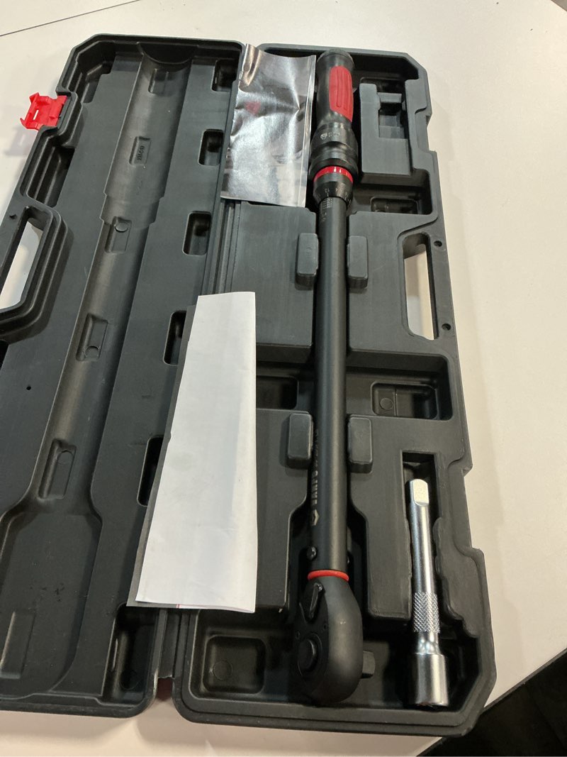 Condition photo showing New/Like New for Similar VANPO 1/4-inch Drive Click Torque Wrench, 20-240 in. lb/2.3-27.1 Nm, Inch Pound Torque Wrench Set with 1/4\" to 3/8\" Adapter, 10cm Extension Bar, Small Bike Torque Wrench for MTB, Bicycle Maintenance 1/4-Inch 20-240 In.lb/2.3-27.1 Nm