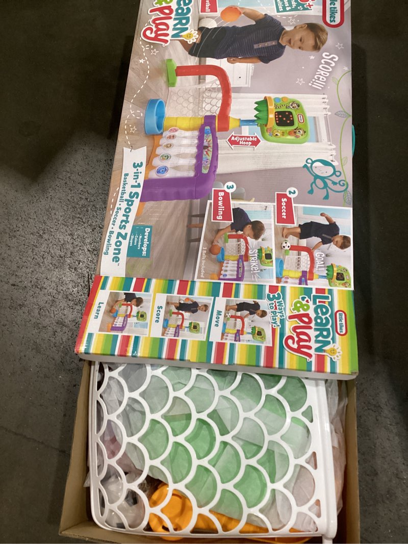 Condition photo showing New/Like New for Little Tikes 3-in-1 Sports Zone