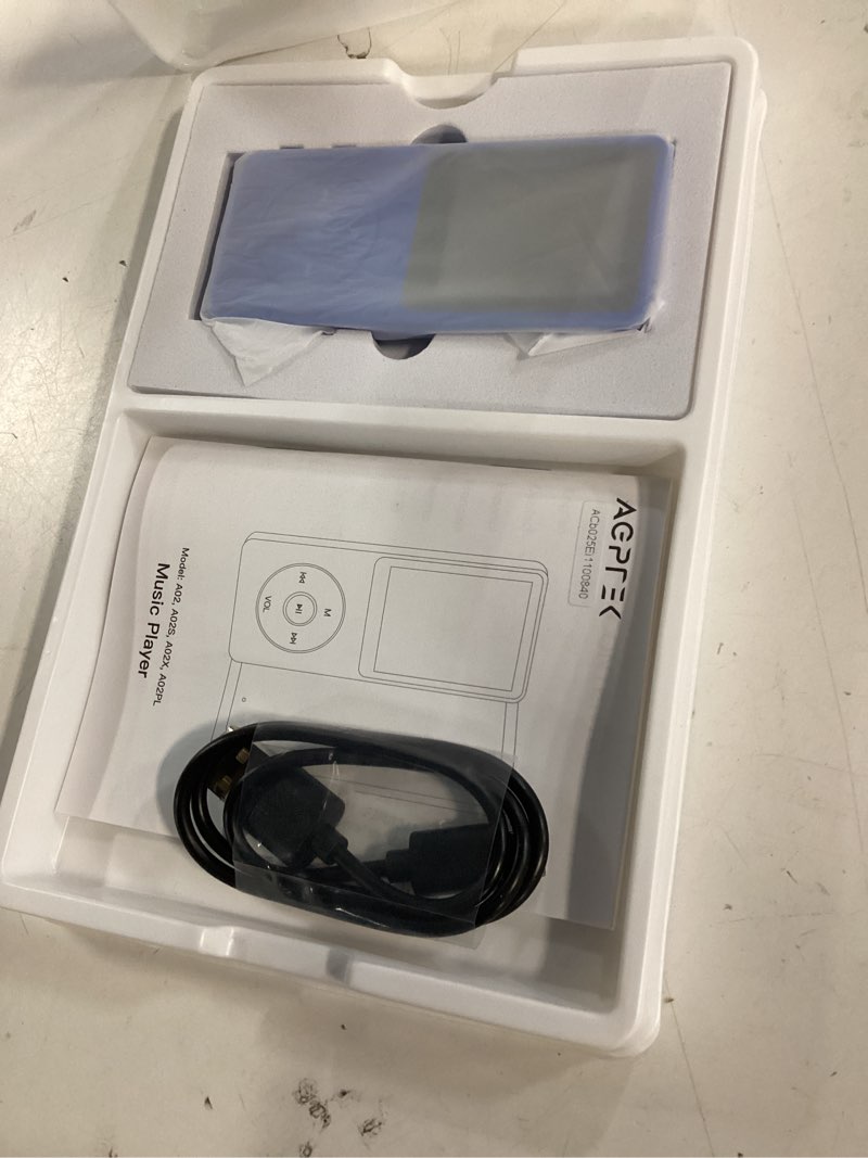 Condition photo showing Good Condition for agptek a02s 16gb mp3 player, 70 hours playback lossless sound music player, supports up to 128gb, dark blue 16gb deep blue