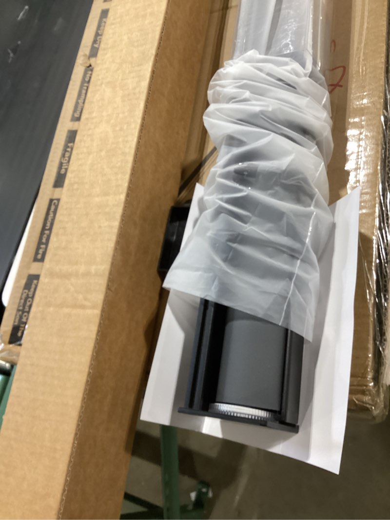Condition photo showing Good Condition for aosky blackout roller shades cordless blinds for windows, free-stop shades with valance, thermal insulated fabric, uv protection, natural woven blinds for home and office (32" w x 72" h, black) black 32"w x 72"h