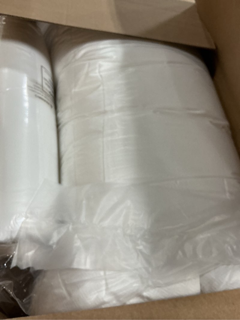 Condition photo showing As Is for viewstar Pillows Queen Size Set of 2, Hotel Quality, Down Alternative Gusseted Bed Pillows for Side, Back, or Stomach Sleepers, White Plush White Queen