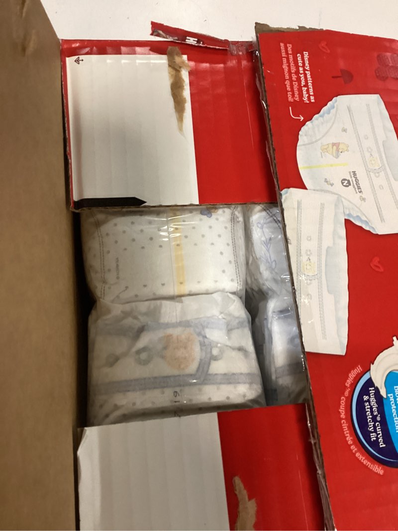 Condition photo showing New/Like New for Huggies Little Snugglers Diapers - Newborn - 84ct