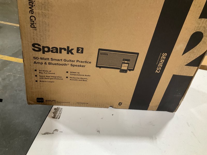 Condition photo showing Good Condition for positive grid spark 2 50w smart guitar practice amp & bluetooth speaker with built-in looper, ai fea