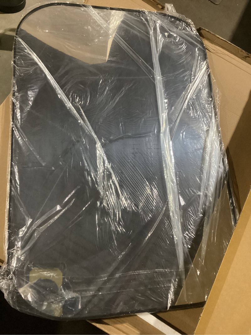 Condition photo showing Good Condition for bathroom mirror for wall, black bathroom vanity mirror for over sink 24 x 36, hd reflection shatterproof mirror for living room bedroom entryway, metal frame rectangular shape matte black 36"l x 24"w