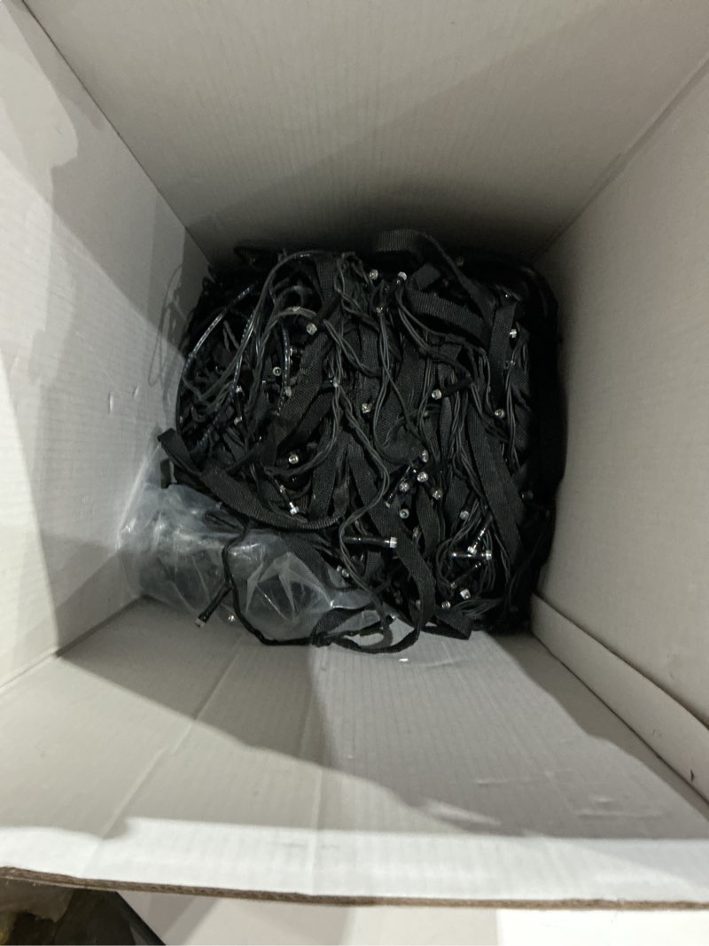 Condition photo showing As Is for fairybell - flagpole led christmas tree - outdoor christmas decorations - luminous switch - 2,000led tree - 20ft - suitable for existing flagpoles - outdoor lighting 20ft - 2000 leds, warm white or multi color