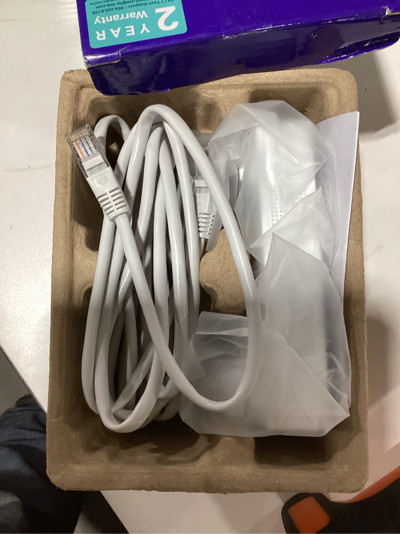 Condition photo showing As Is for TP-Link AV1000 Powerline Ethernet Adapter KIT - Gigabit Port, Plug Pair &Play, Ethernet Over Power, Nano Size, Power Saving Mode, Network Adapter, Free Expert Help (TL-PA7017 KIT) AV1000, KIT