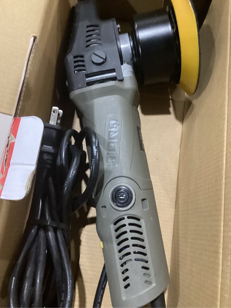 Condition photo showing As Is for Similar to *** not tested ***Maxshine 5\" M1000 Rotary Polisher - 1000W, 6-Speed, 5/8” Thread - Auto Detailing Tool for Paint Protection, Swirl & Scratch Repair, Buffing, Glossy Shine - Ideal for Cars, Trucks, SUVs