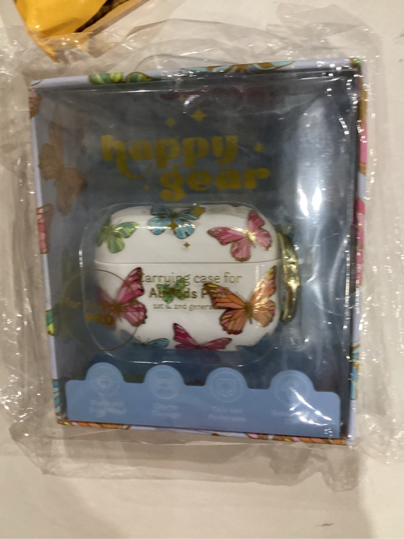 Happy Gear Silicone AirPods Pro Case Cover – Protective Shockproof & Dustproof AirPod Cover Case wit