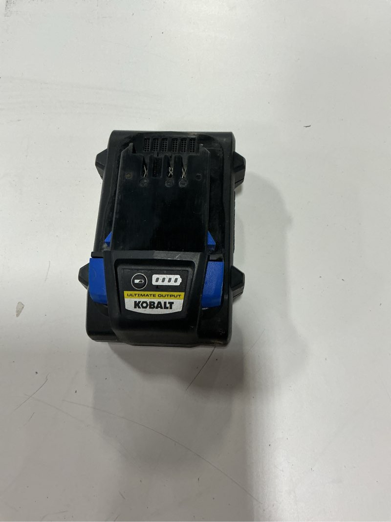 Condition photo showing As Is for Kobalt Ultimate Output 24 -Volt 1 -Pack Lithium ( 4 Ah Battery )