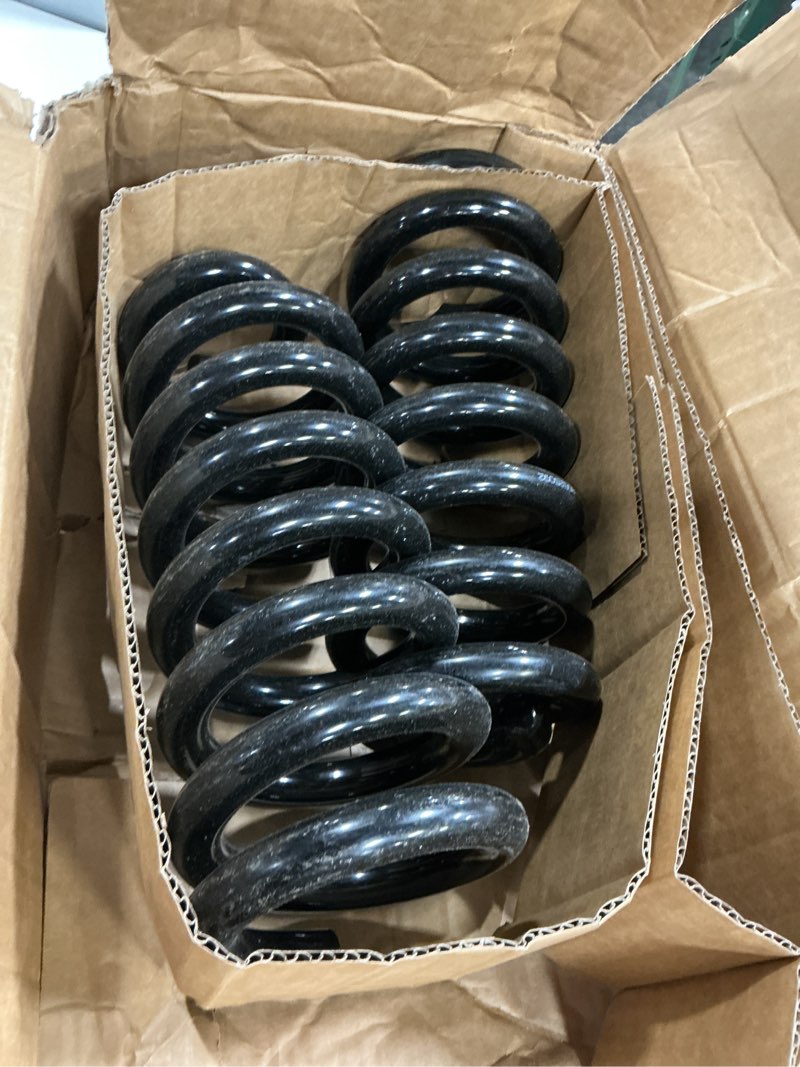 Condition photo showing As Is for MOOG 6454 Coil Spring Set for Chevrolet C10
