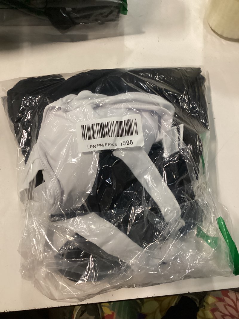 Condition photo showing Good Condition for SUUKSESS Women Tummy Control Tankini Swimsuits with Skirt Backless Bathing Suit XX-Large Black