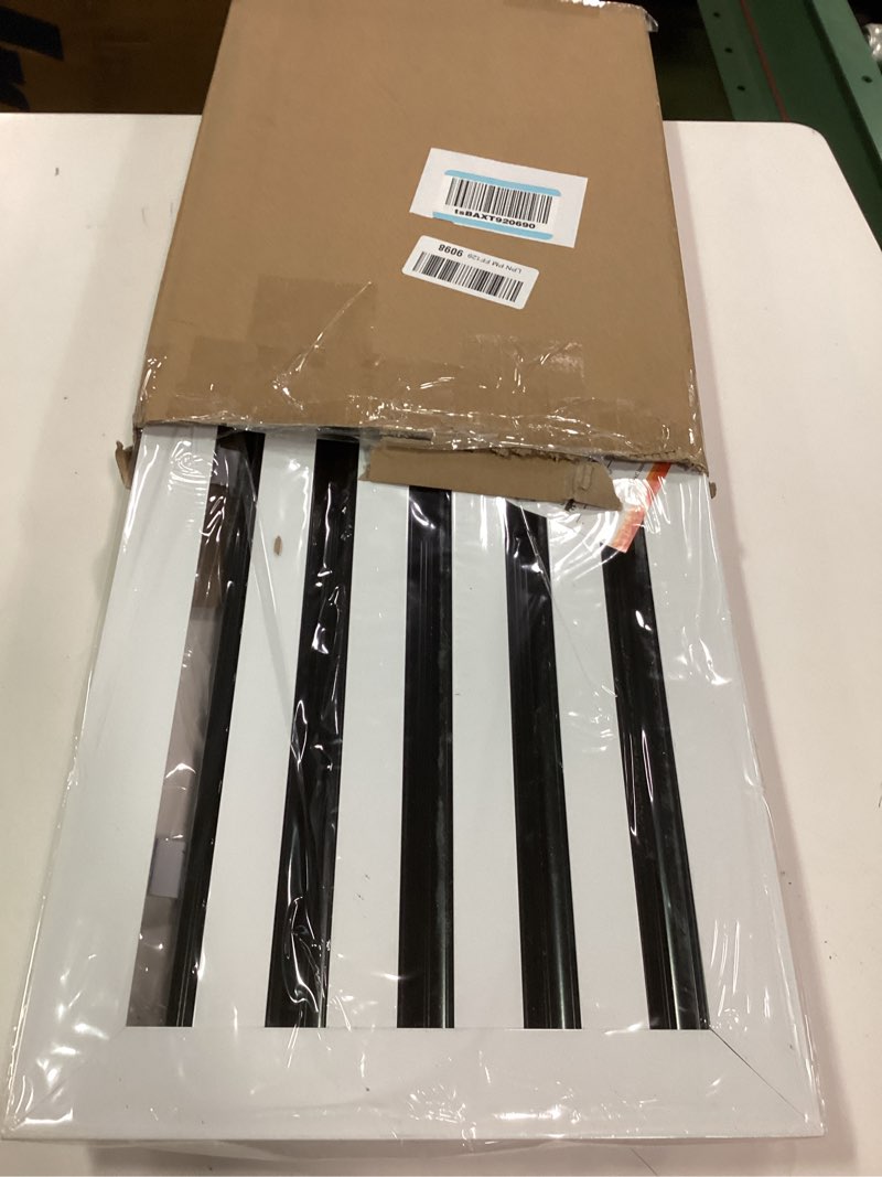 Condition photo showing Good Condition for BUILDMART - 16x10 Modern AC Vent Cover - Decorative White Air Vent - Standard Linear Slot Diffuser -