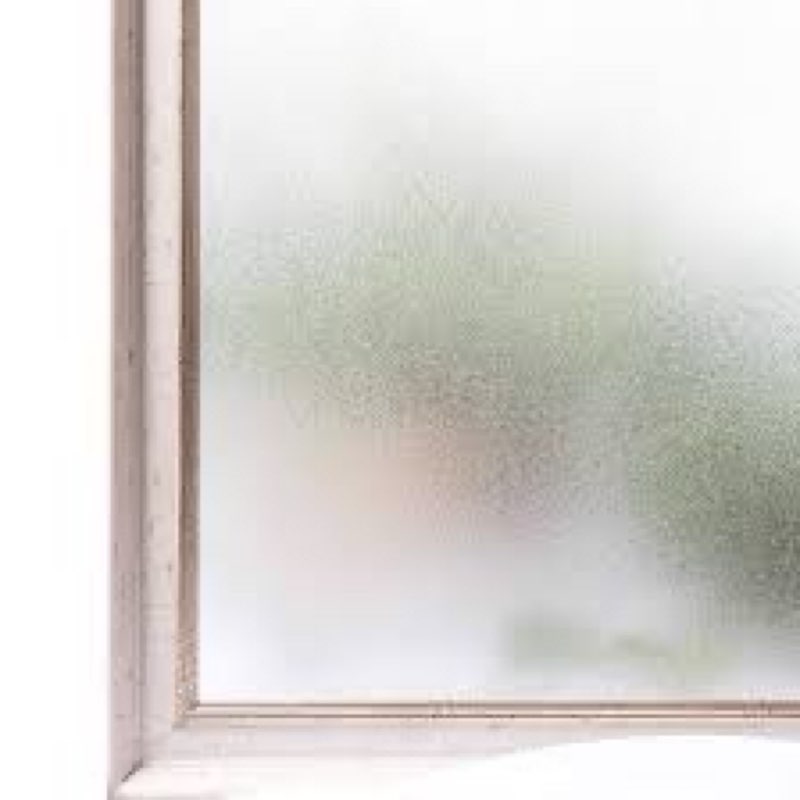 CottonColors Window Privacy Film 35"X 118", Frosted Glass Window Film Decorative, Window Film Heat B