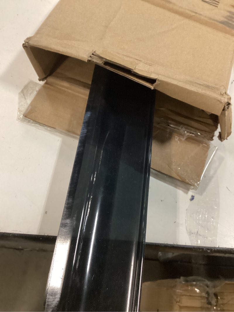 Condition photo showing As Is for Lightronic Extra Durable Clip-on in-Channel Auto Vent Window Visor, Fits 2015-2025 Ford F-150, 2017-2025 F-150 Raptor, SuperCab, UV Protection Rain Guard, Original Wind Deflector, Dark Smoke, 4-Pcs