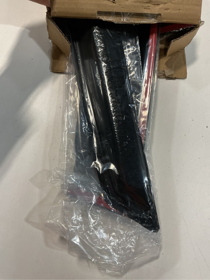 Condition photo showing Good Condition for KPY Window Visor Compatible with Honda Accord Sedan 2013-2017, 4PC Rain Guard Side Window Vent Deflectors Tape-On Mugen Style, 2013 2014 2015 2016 2017 13-17 Accord Sedan