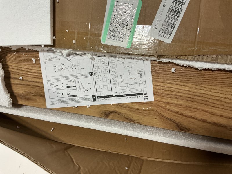 Condition photo showing Good Condition for acovy 40 inch floating shelves, 9.3" deep floating shelf wall mounted, 40" wall shelves, rustic deep bookshelf, large display shelves & storage shelves for bedroom, living room, light brown, set of 2 light brown 9.3"wx40"l-2pcs