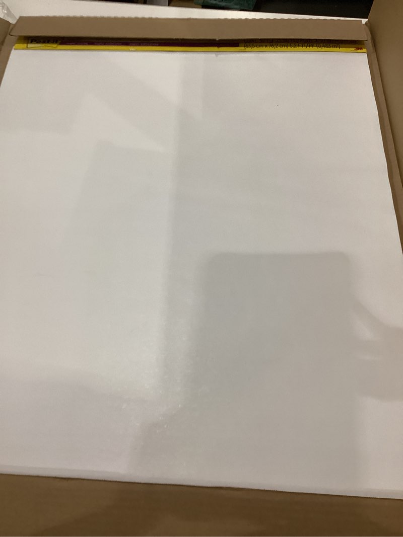 Condition photo showing Good Condition for post-it super sticky easel pads  white  25 in. x 30 in.  2 pads only