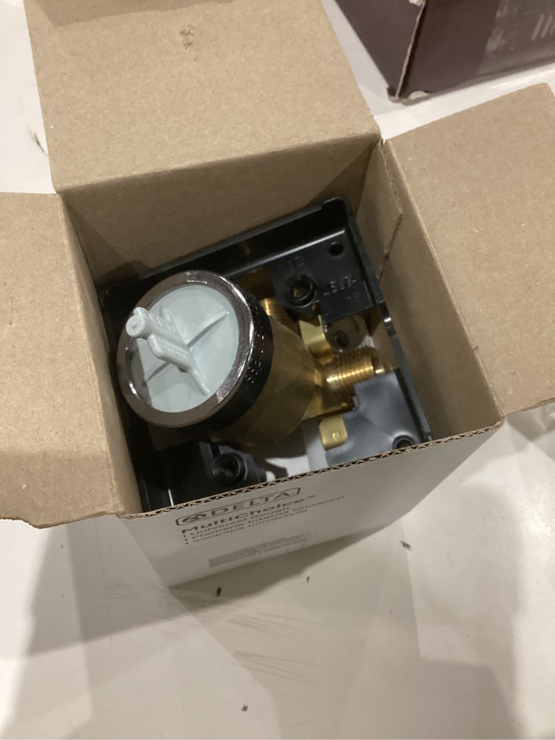 Condition photo showing As Is for Delta Faucet R10000-UNBXHF MultiChoice Universal Shower Valve Body for Shower Faucet Trim Kits High Flow