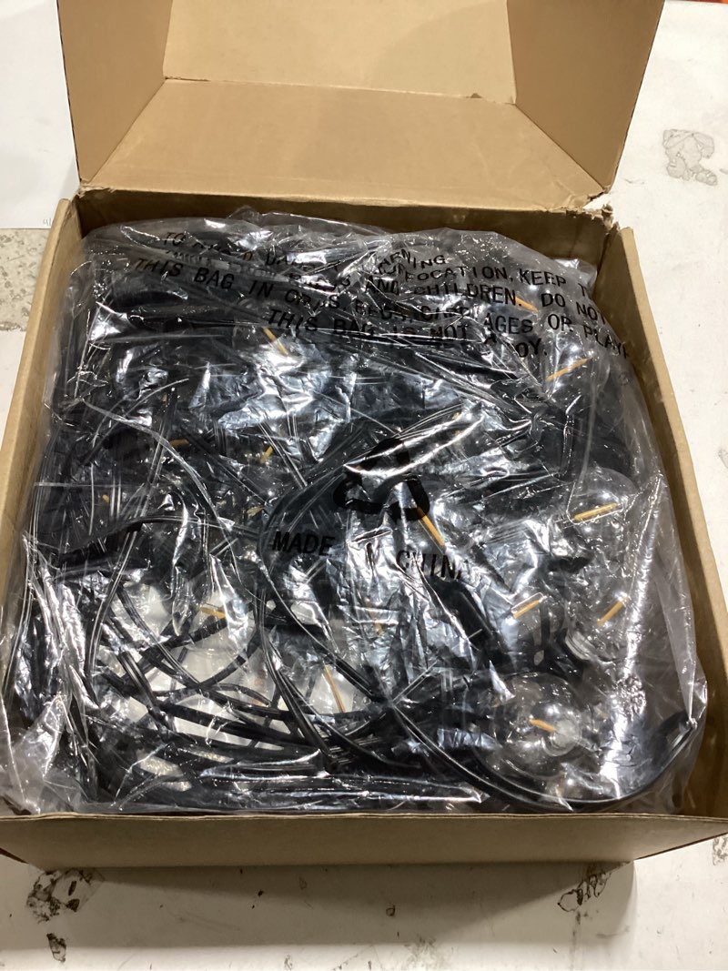 Condition photo showing Good Condition for 100ft solar lights outdoor waterproof: g40 30m shatterproof bulbs patio lights - solar powered remote control 3 light modes dimmable solar light - camping backyard garden deck outside yard 100ft-remote