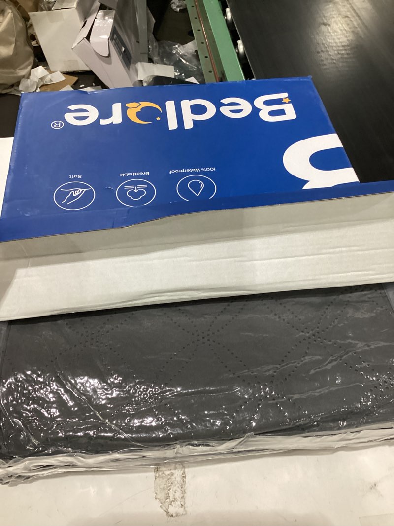 Condition photo showing Good Condition for 2 pack waterproof mattress protector, full size mattress pad with deep pocket 6"-15" depth, soft breathable dirt-proof single bed mattress cover for bedroom, dorm room (gray) gray full