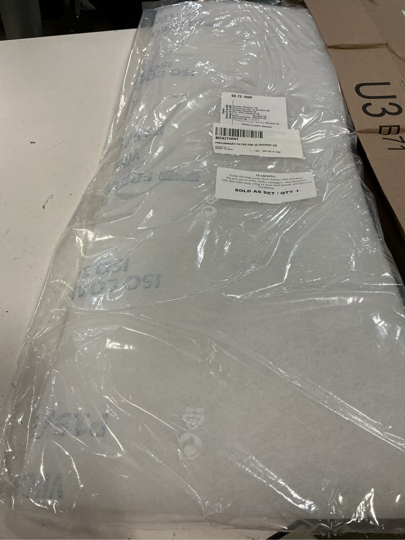 Condition photo showing Good Condition for rational preliminary filter for ultravent plus 0 60.75.100p