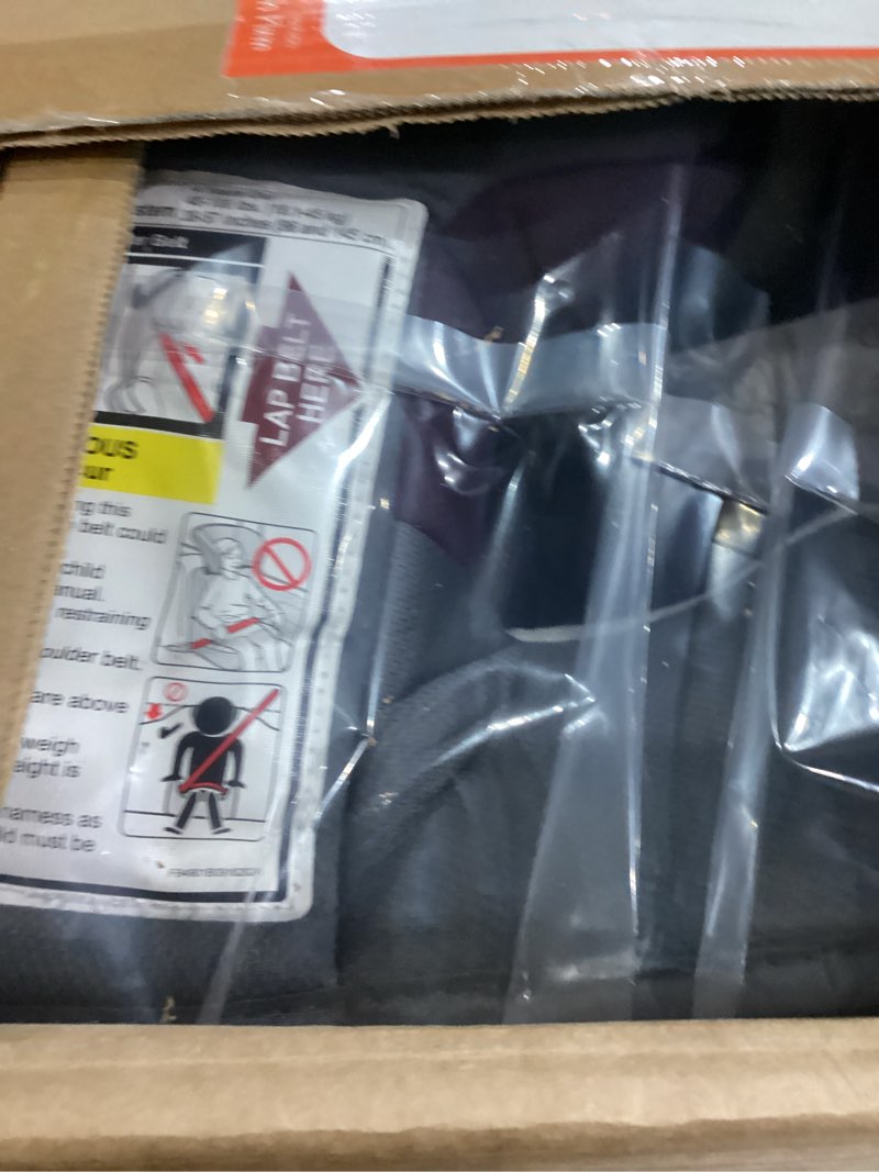 Condition photo showing New/Like New for Baby Trend Hybrid SI 3-in-1 Combination Booster Seat with Side Impact Protection, Dash Plum Hybrid SI Dash Plum