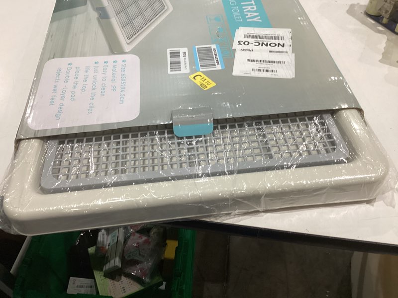 Condition photo showing New/Like New for Smart Paws Corgi Potty Training Toilet,French Bulldog Training Tray,Pet Pads Holder,Dog Toilet 65X52CM 25.5x20.4 Inch (Pack of 1)