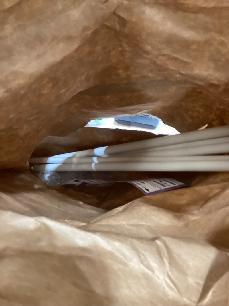 Condition photo showing Good Condition for Amazon Basics Easy to Install Adjustable Room Darkening Blackout Curtain Rod - Wraps Around, Blocks Light, for Heavy Curtains, 48" to 88", Black Black 48" to 88" Single Rod