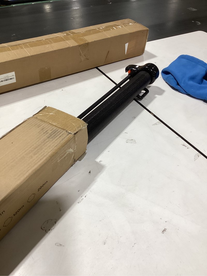 Condition photo showing New/Like New for Extra Tall Retractable Baby Gates: 51" High Pet Gate, Extend up to 71" Wide, Mesh Baby Gate with Support Rods Jump-Proof Design for Cats & Large Dogs Tall Dog Cat Gate Indoor Outdoor, Black Black 51" Tall x 71" Wide