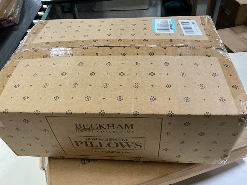 Condition photo showing New/Like New for Beckham Hotel Collection Bed Pillows Standard/Queen Size Set of 2 - Original Soft Down Alternative Pillow for Sleeping - Soft Support for Back, Stomach or Side Sleepers