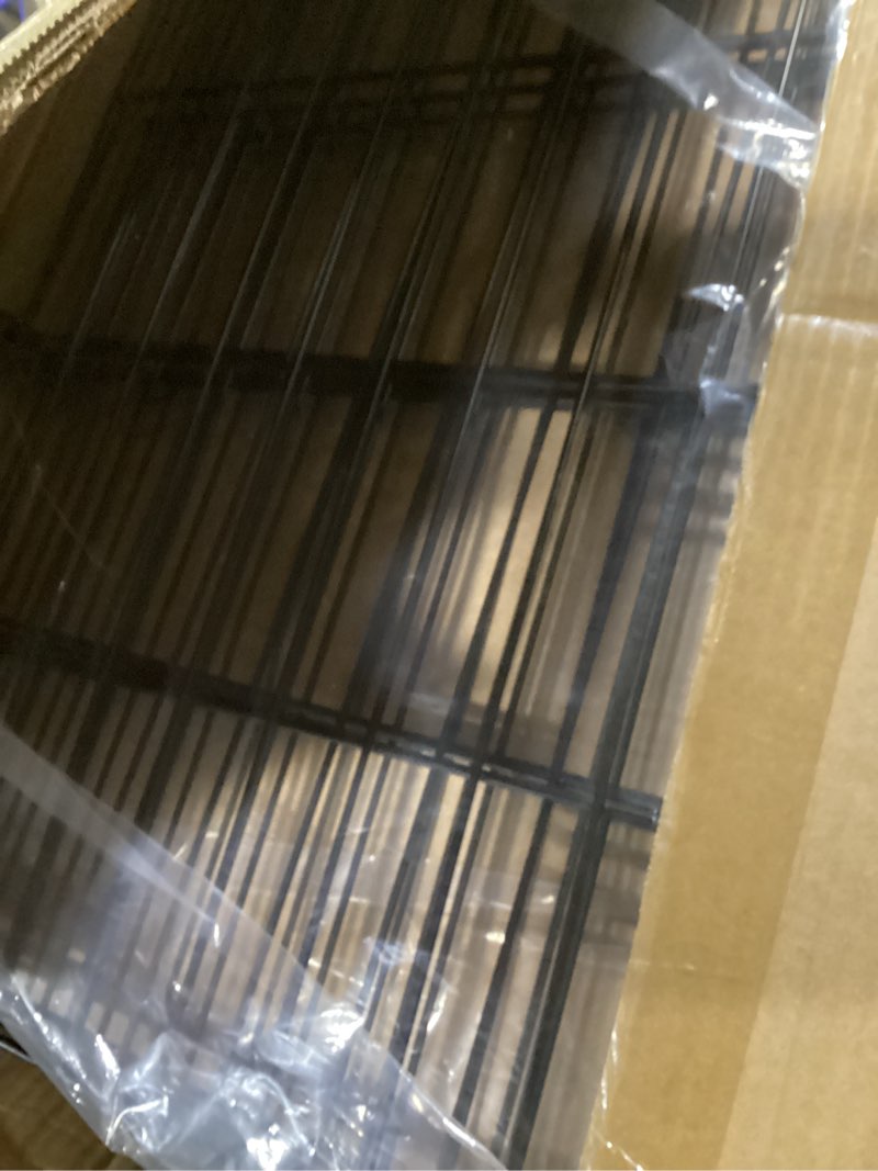Condition photo showing Good Condition for no dig decorative garden fence 5 panels, 40 in (h) x 11.8 ft (l), dog fence outdoor for yard, rustproof metal animal barrier ground stakes fencing for garden, patio, flower bed 5 pack - 40 in (h) x 11.8 ft (l)
