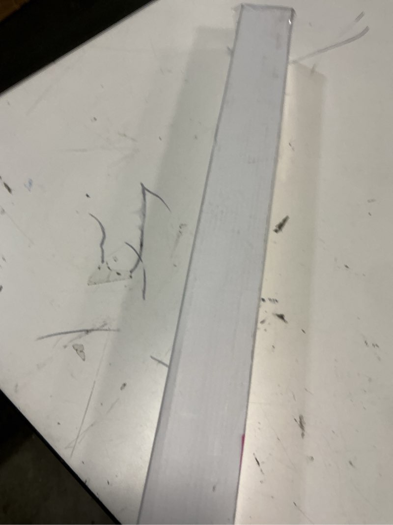 Condition photo showing New/Like New for aothia faux leather desk mat – large mouse pad, non-slip pu leather blotter, waterproof writing surface for office and home (pale lavender white, 47.2" x 23.6") 47.2" x 23.6" pale lavender white