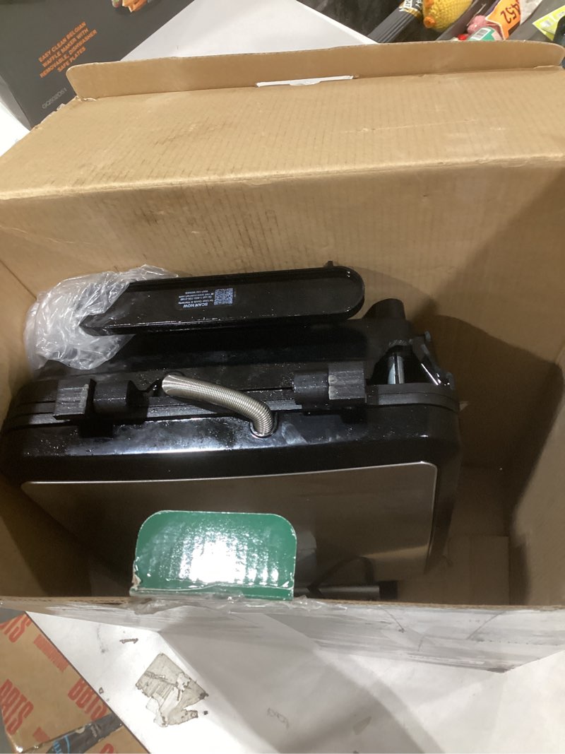 Condition photo showing As Is for Cuisinart 4 Slice Belgian Waffle Maker - Square, WAF-150NAS New Square Classic