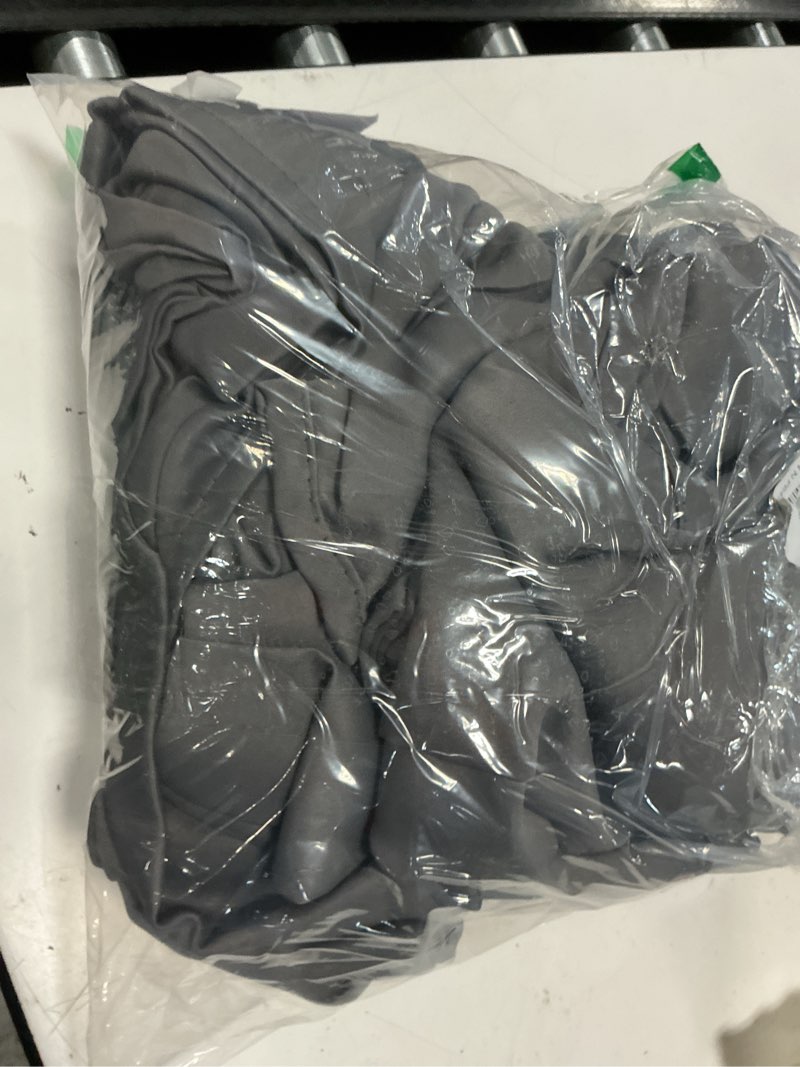 Condition photo showing Good Condition for nicetown bedroom blackout curtain panel - (120 inches by 84 inch, grey, 1 pc) energy saving thermal insulated grommet blackout drapery for patio, room divider curtain grey 120"w x 84"l (pack of 1)