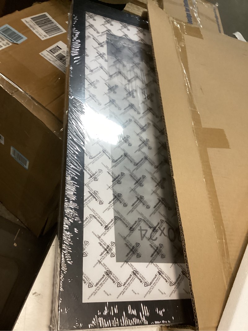 Condition photo showing Good Condition for Abtgt 20x24 Picture Frame Set of 3, Display Pictures 16x20 with Mat or 20x24 without Mat, Poster Frame for Wall Mounting Display, Black Black 20x24