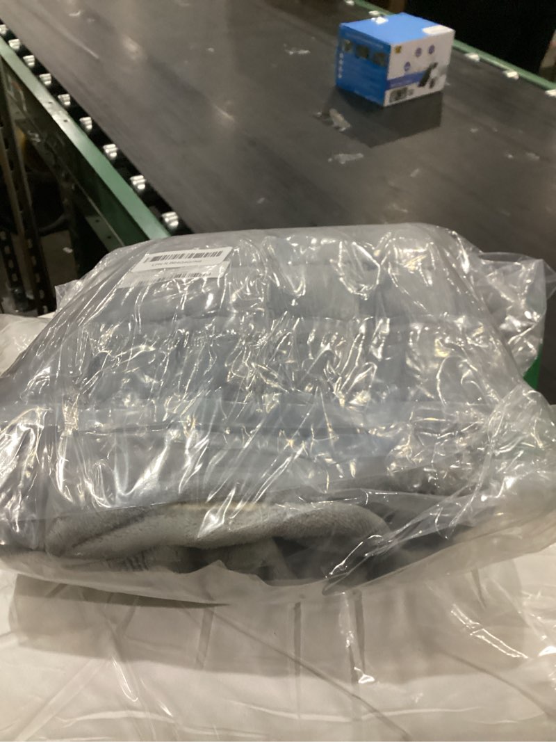 Condition photo showing Good Condition for Velvet Couch Cover, Washable Sectional Sofa Cover, Anti Slip Sofa Slipcover for 3 Cushion Couch Sofa L Shaped Armrest Backrest, Furniture Protector Covers for Pets Kids(Dark Grey, Only 1 PCS) Dark Grey 1pc/36"x 36"/Armrest or Backrest Cover