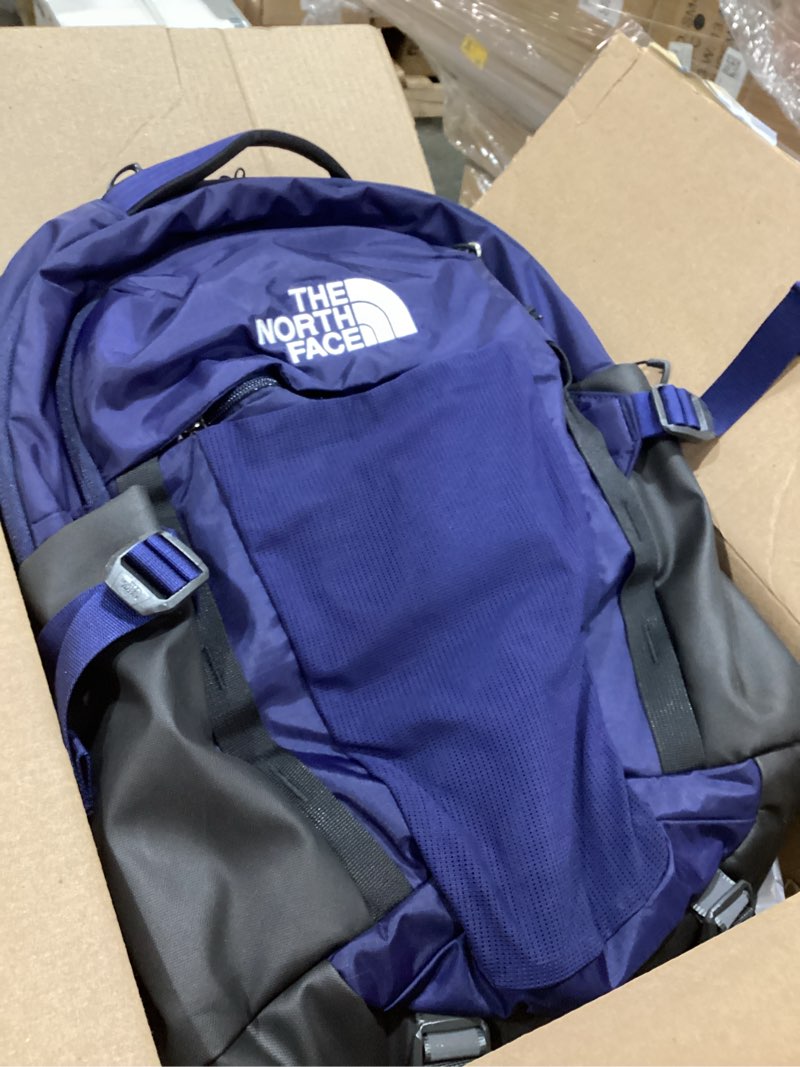 Condition photo showing Good Condition for the north face recon everyday laptop backpack - daypack, water repellent, 16" laptop sleeve, 2 water bottle pockets, tnf navy/tnf black-npf, one size 30l tnf navy/tnf black-npf