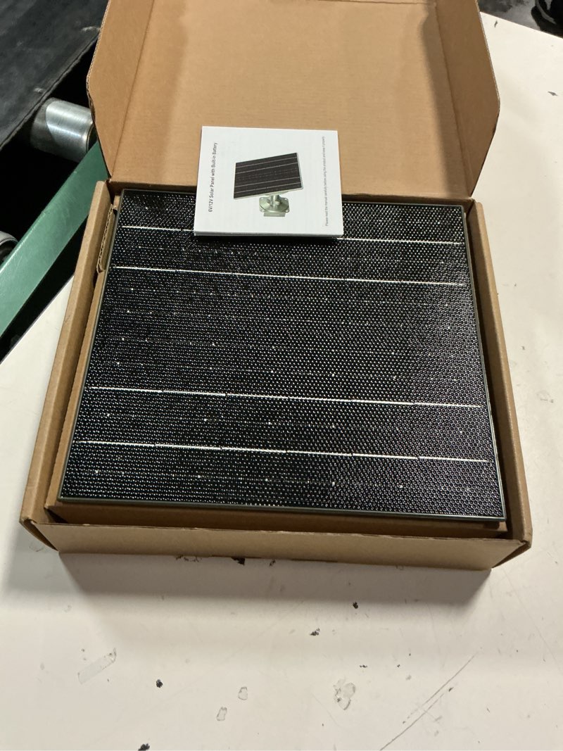Condition photo showing Good Condition for zivif 10w solar panel for trail cameras with 10400mah battery | 6v/12v adjustable output, usb-c & dc plugs, ip66 waterproof, 360° adjustable mount
