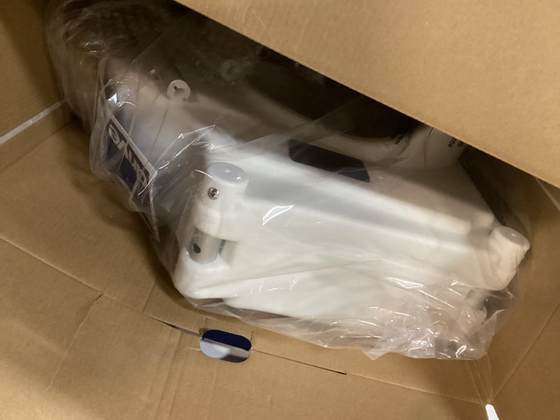 Condition photo showing Good Condition for drive medical 2-in-1 raised toilet seat with removable padded arms - elevated bathroom safety support - secure locking attachment - easy height assistance - durable plastic construction standard