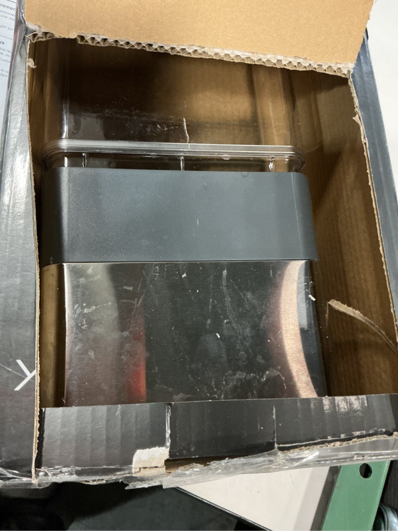 Condition photo showing As Is for GE Profile Opal | Side Tank for 2.0 Opal Nugget Ice Maker | Easy Attachment to Opal Ice Machine | 0.75-Gallon Tank | Allows for 3X More Ice Before Refill | Stainless Steel (P4AAKASSPSS)