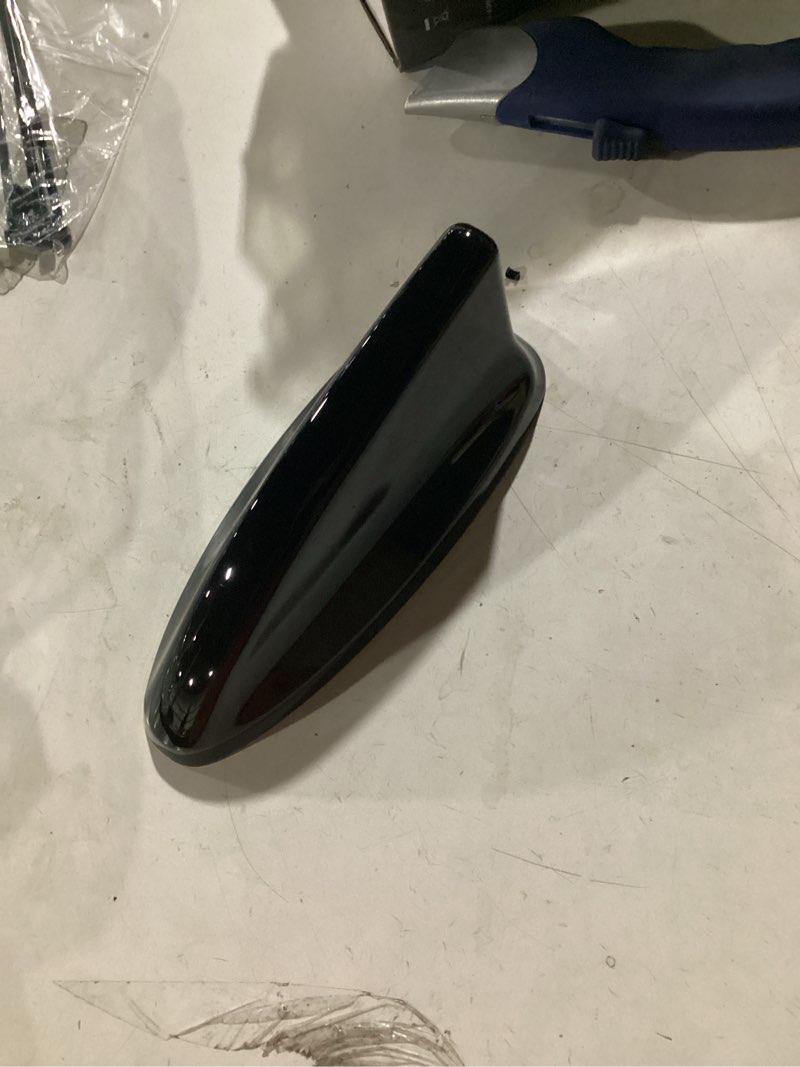 Condition photo showing Good Condition for for CR-V CRV 2023 2024 2025 2026, Car Shark Fin Antenna Topper Cover Trim Exterior Decoration Sticker - Glossy Black CRV Antenna cover