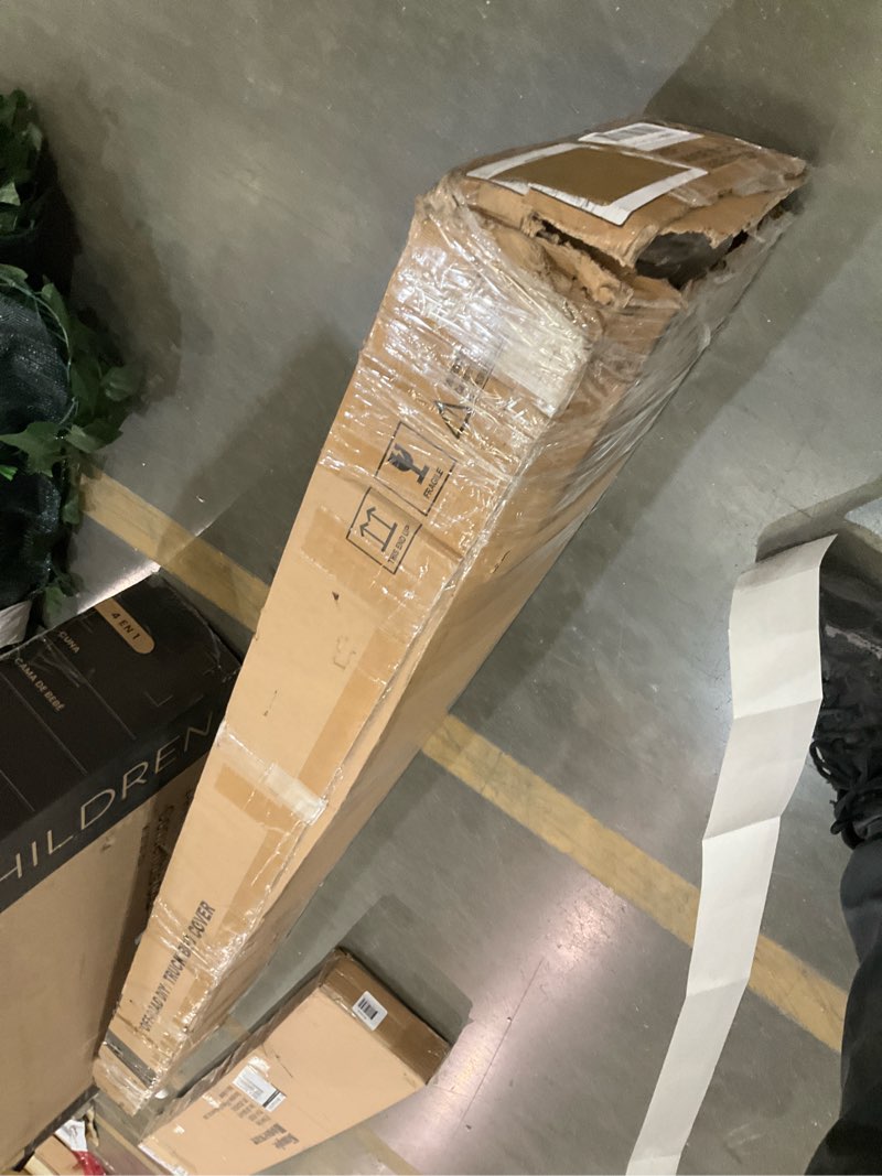 Condition photo showing Good Condition for soft roll up 7' truck bed cover compatible for 2008 2009 2010 2011 2012 2013 2014 2015 nissan titan vinyl tonneau cover | fit for factory utility track