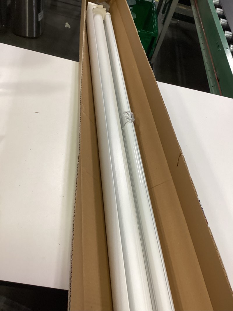 Condition photo showing Good Condition for Shadesu Cordless Zebra Blinds for Windows, 20" W x 72" H, White, Dual Layer Free-Stop Zebra Shades, Light Control for Day and Night, Sheer Blinds for Indoor Windows, Bedroom, Kitchen 01- White ( Cordless ) 20"W x 72"H