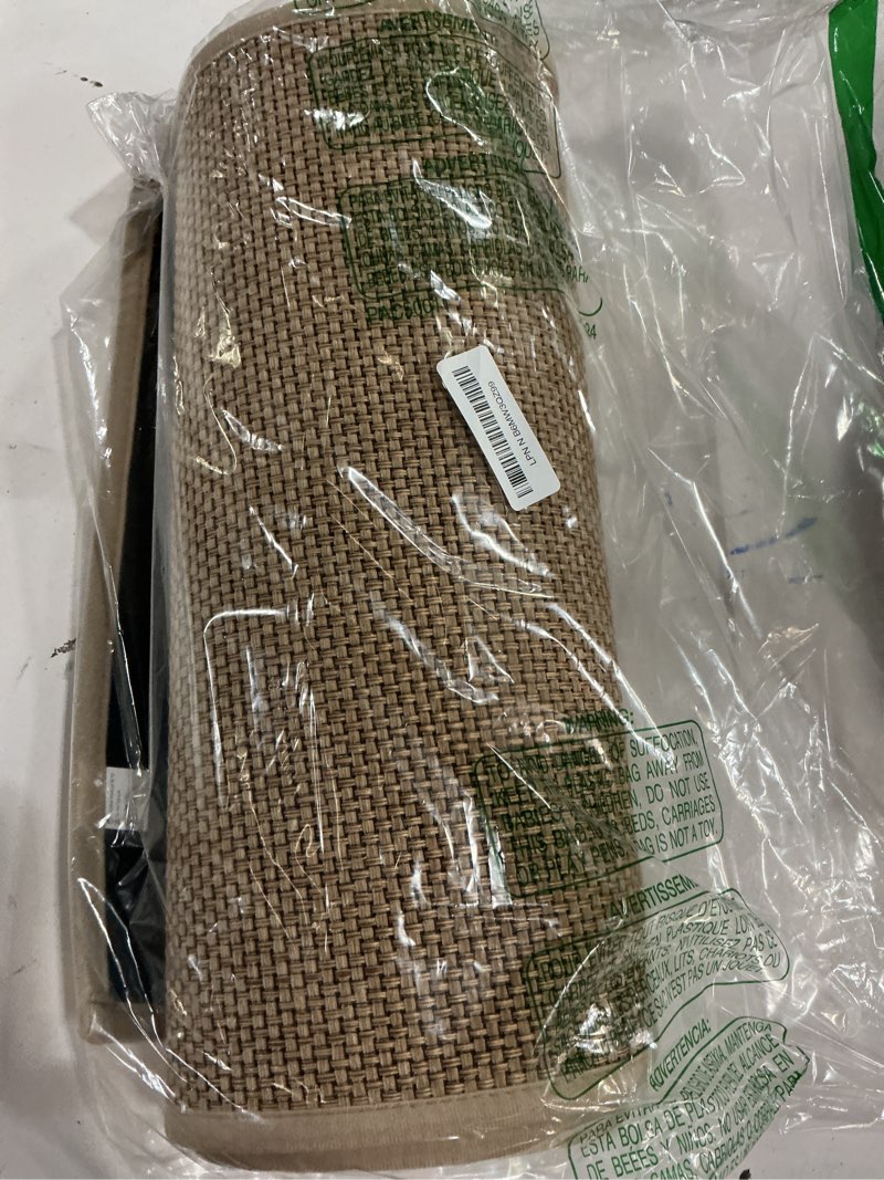 Condition photo showing New/Like New for Artoid Mode Non Skid Kitchen Rugs and Mats, Absorbent Washable Doormat for Kitchen Floor in Front of Sink 17x60 Inch 17" x 60" Linen