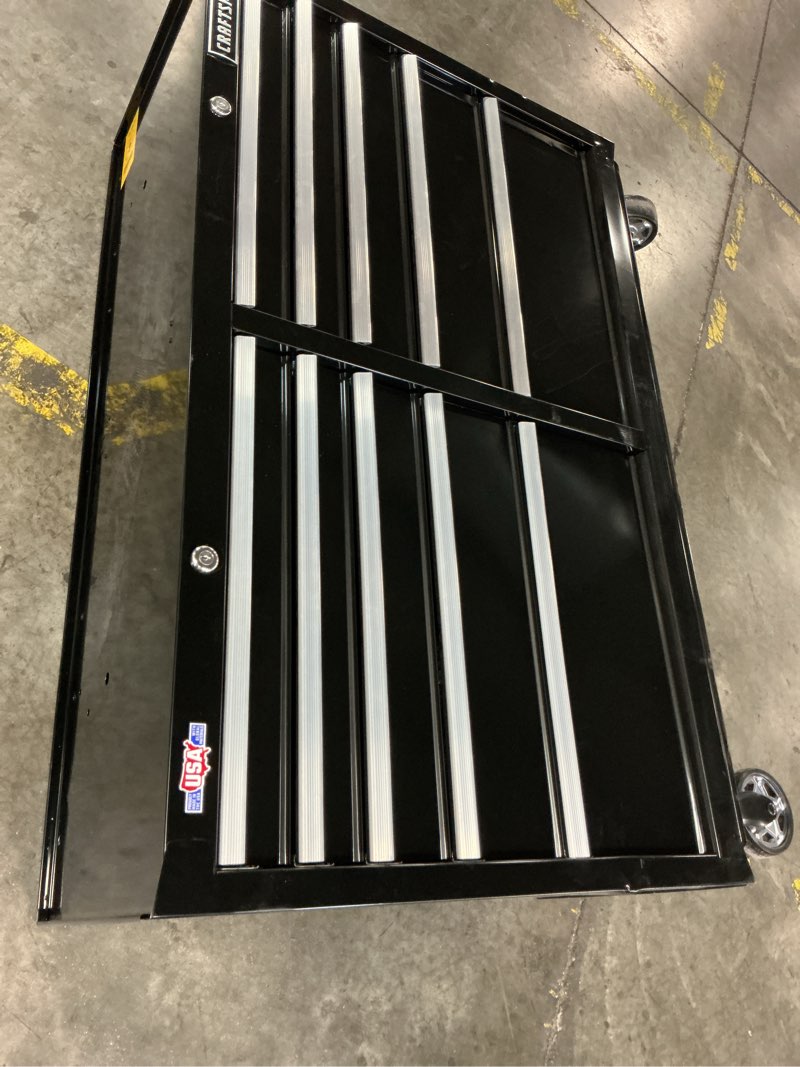 Condition photo showing Good Condition for s2000 series 52-in 10-drawer steel rolling tool cabinet (black)