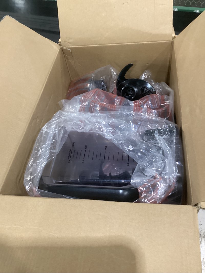 Condition photo showing As Is for ninja bn801 professional plus kitchen system, 1400 wp, 5 functions for smoothies, chopping, dough & more with auto iq, 72-oz.* blender pitcher, 64-oz. processor bowl, (2) 24-oz. to-go cups, grey 64 oz. blender + kitchen system