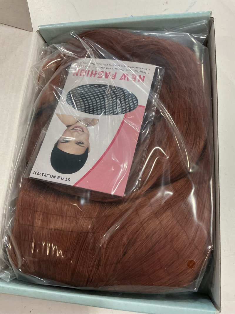 Condition photo showing New/Like New for Black Wig for Women Long Straight Layered Wigs with Bangs 26 Inches black Wig with Bangs Synthetic Wigs for White Women Natural Looking Hair Replacement Wig for Girls Daily Party Use (color may vary)