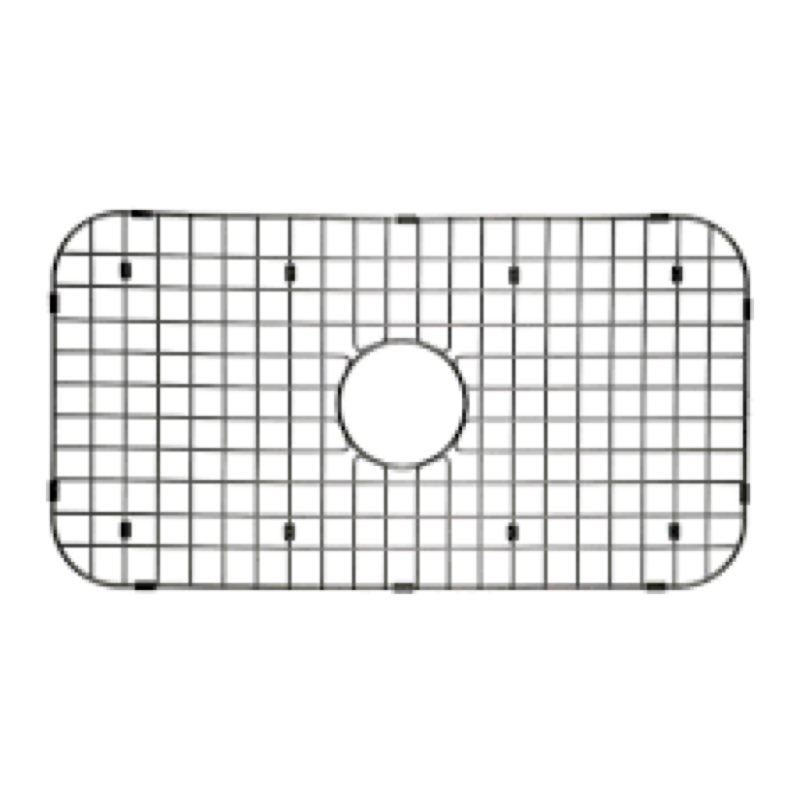 starstar sinks protector matte black 304 stainless steel kitchen sink bottom grid, rack (26 l x 14 w