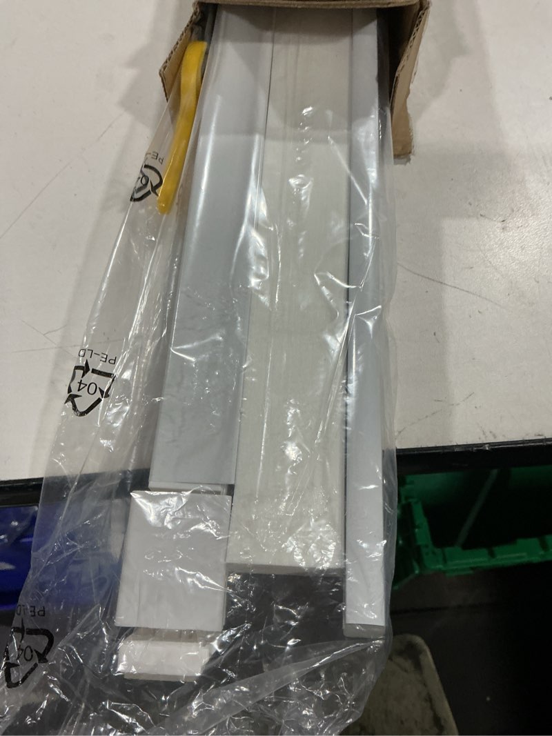 Condition photo showing Good Condition for lazblinds cordless cellular shades, no tools no drill light filtering honeycomb shades pleated blinds for windows, 22'' w x 64'' h, white light filtering-white 22'' w x 64'' h