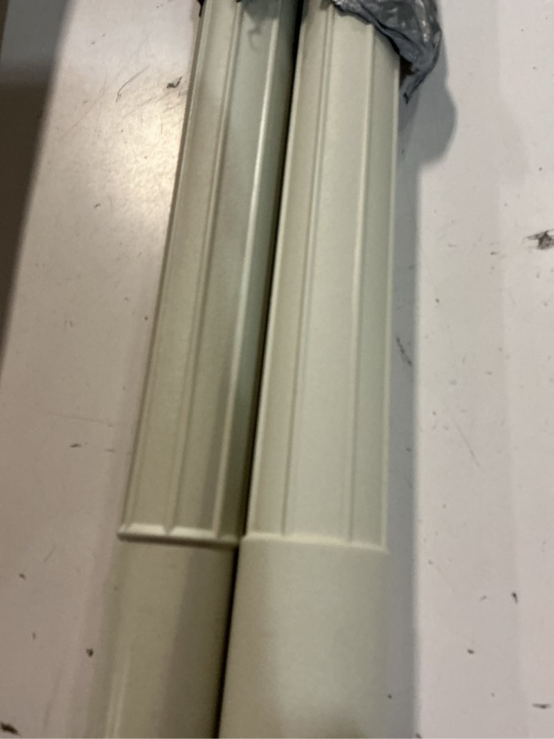 Condition photo showing Good Condition for 2 pcs vacuum extension wand compatible with oreck canister,eureka,electrolux central,shark vacuums attachment,19 inch extension tube hose fits for cleaning high areas like ceiling corners and fans